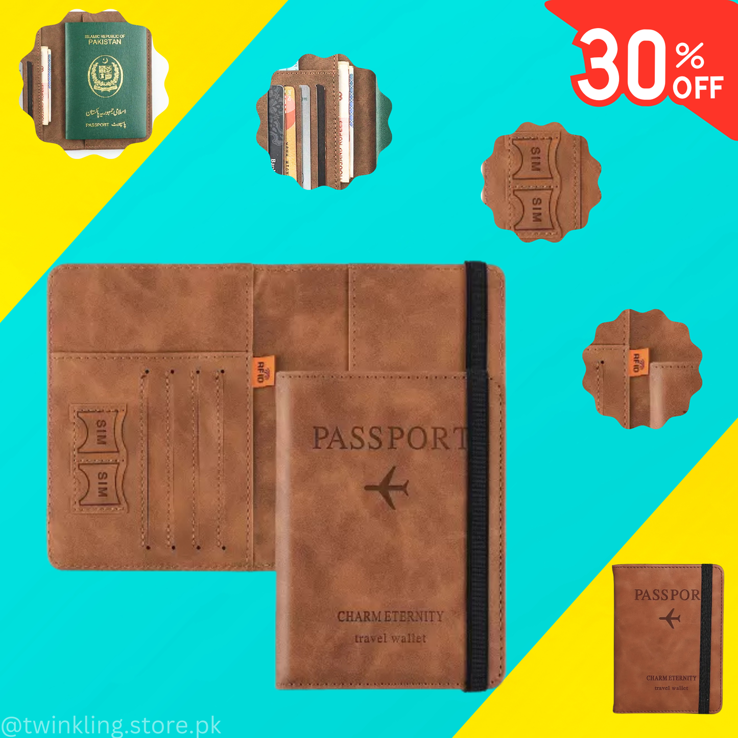 Travel Passport Wallet