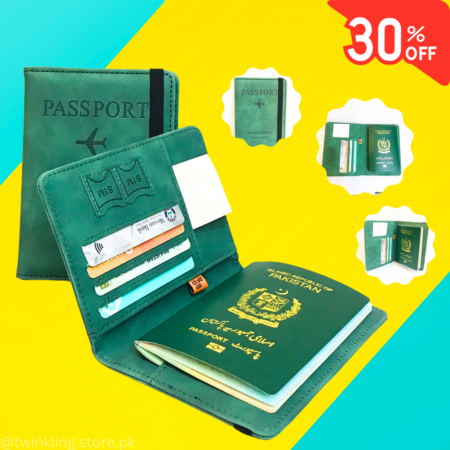 Travel Passport Wallet