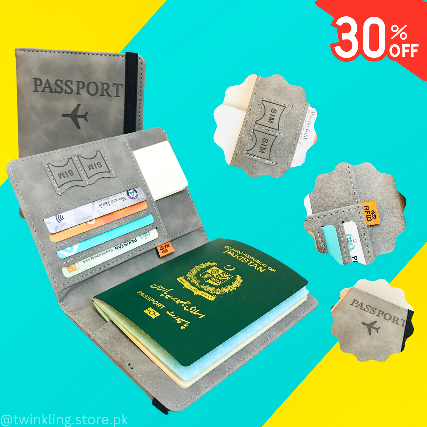 Travel Passport Wallet