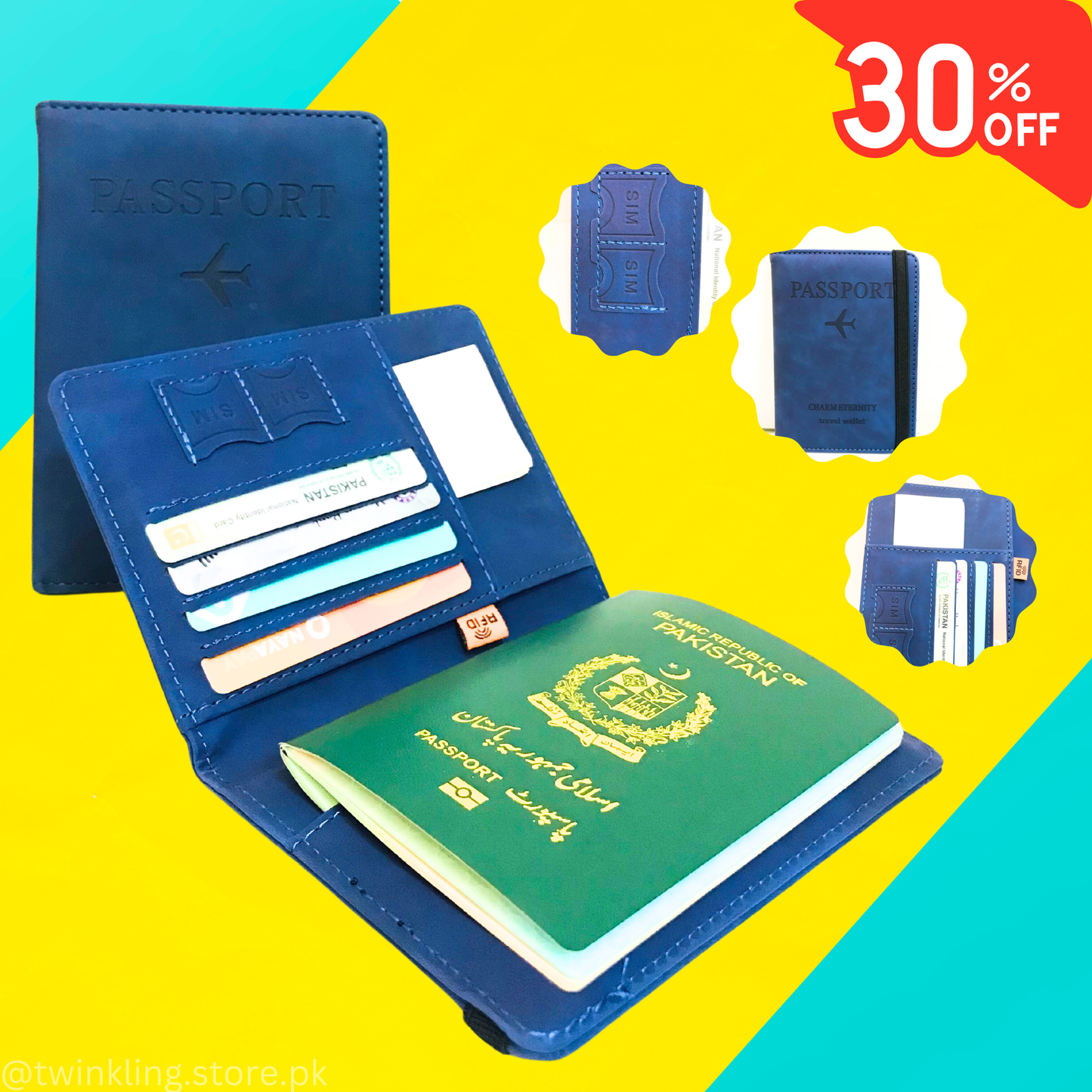 Travel Passport Wallet