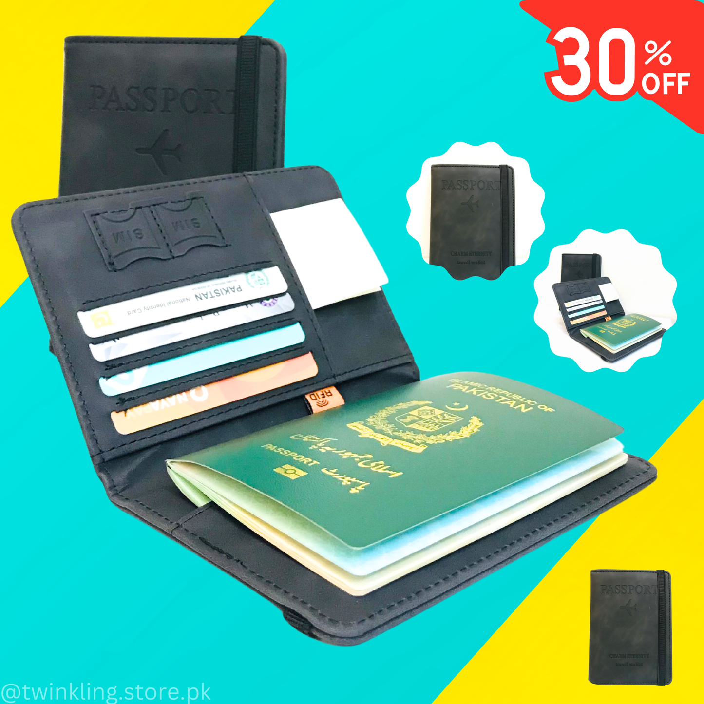 Travel Passport Wallet